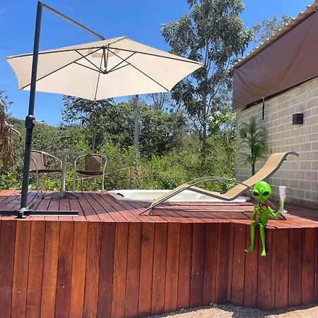 Chales Do Avohay Lindo Chale Com Privativa Banheira Hidromassagem Aquecida Sao Jorge  Exterior photo