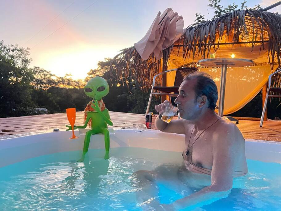Do Avohay Lindo Chale Com Privativa Banheira Hidromassagem Aquecida Sao Jorge (Goias)