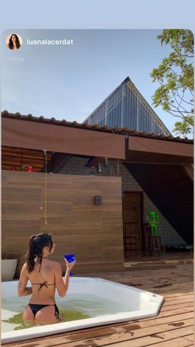 Chalet Do Avohay Lindo Chale Com Privativa Banheira Hidromassagem Aquecida