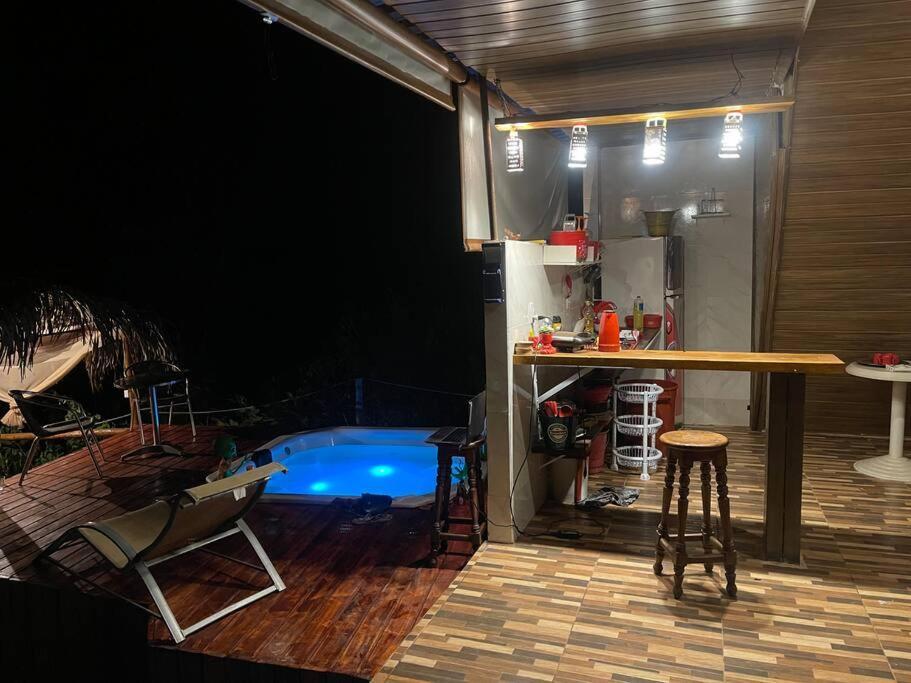 Chalet Do Avohay Lindo Chale Com Privativa Banheira Hidromassagem Aquecida Sao Jorge (Goias)