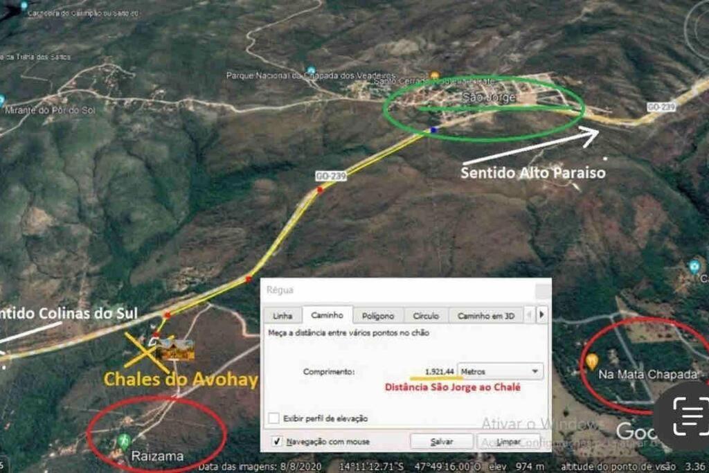 Do Avohay Lindo Chale Com Privativa Banheira Hidromassagem Aquecida Chalet Sao Jorge (Goias)