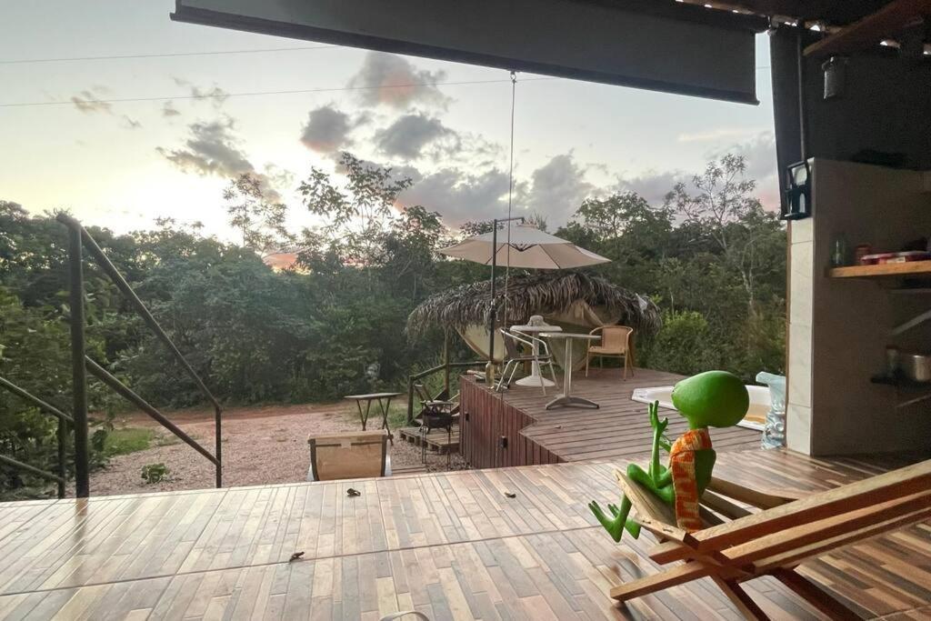 Chalet Do Avohay Lindo Chale Com Privativa Banheira Hidromassagem Aquecida Sao Jorge (Goias)